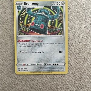 Bronzong Pokémon Card